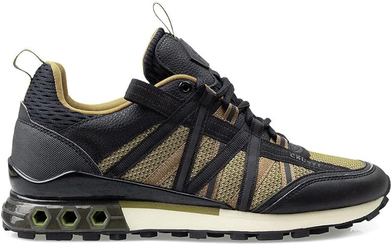 Cruyff Zapatillas Deportivas Hombre Modelo Fearia Hex CC243112-960 Black/Gold.