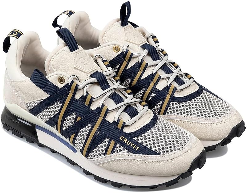 Cruyff FEARIA CC241089-101 Hombre Crema/Azul marino.