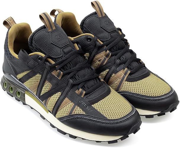 Cruyff Zapatillas Deportivas Hombre Modelo Fearia Hex CC243112-960 Black/Gold.