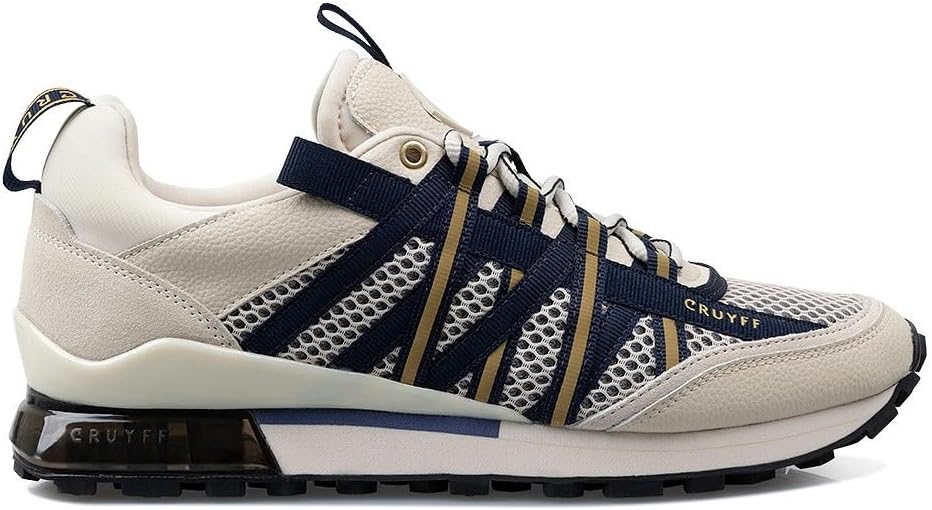 Cruyff FEARIA CC241089-101 Hombre Crema/Azul marino.