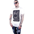 GEORGE-V .Camiseta  Cuello Redondo Targeta Credito Blanco White GV-2001.