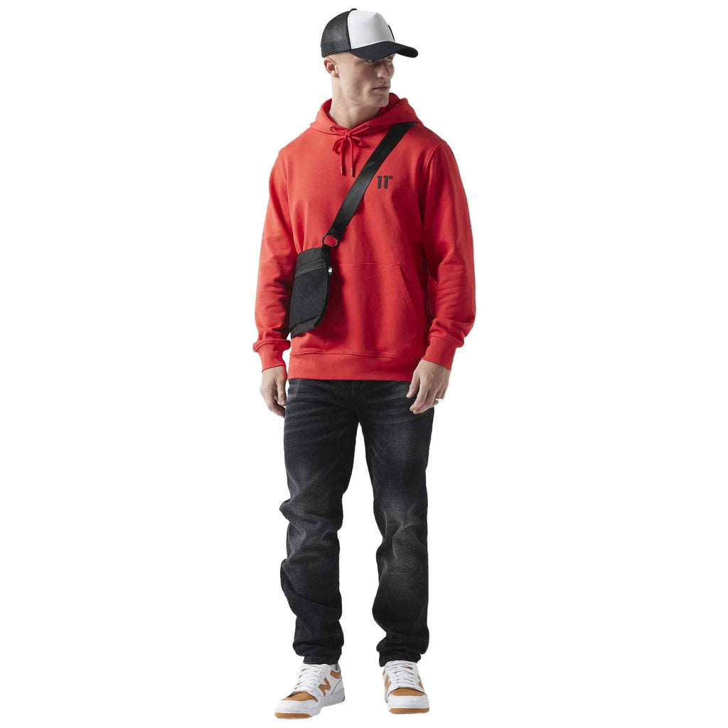 ELEVEN DEGREES SUDADERA HOMBRE. 11D3879-577 Red.