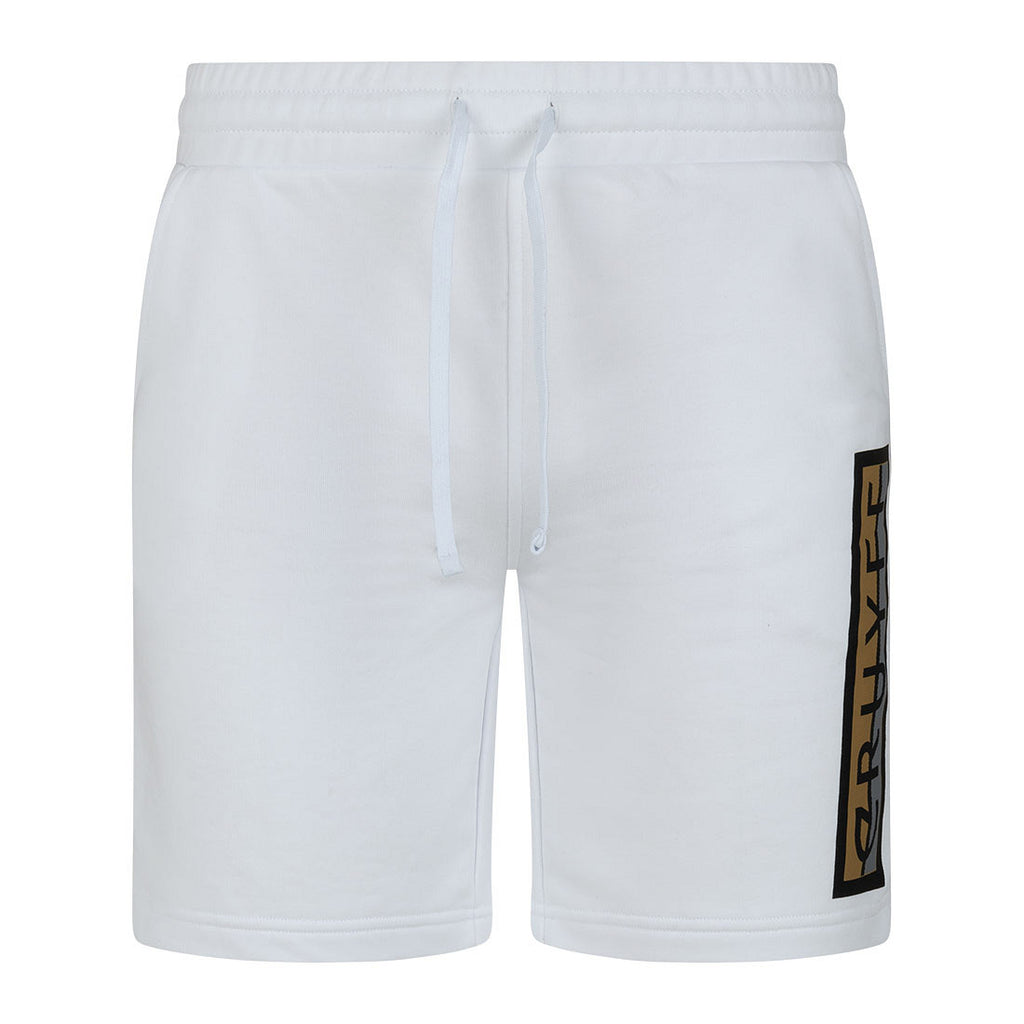 Cruyff Short Hombre Modelo ID CA251067-160 White/Gold.