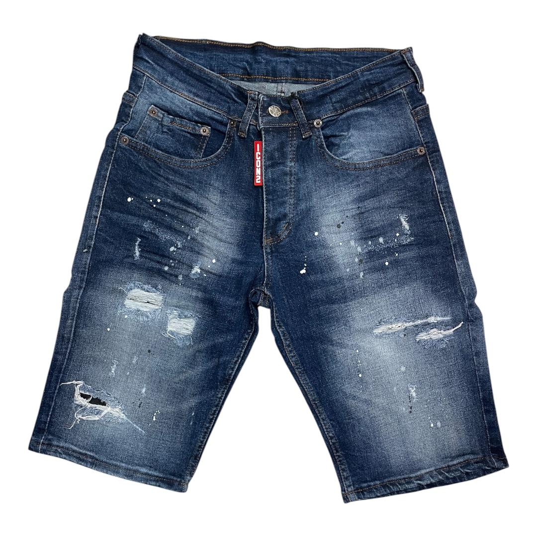 ICON2 Pantalon Corto de hombre de algodón elástico, colección Primavera/Verano (6315).