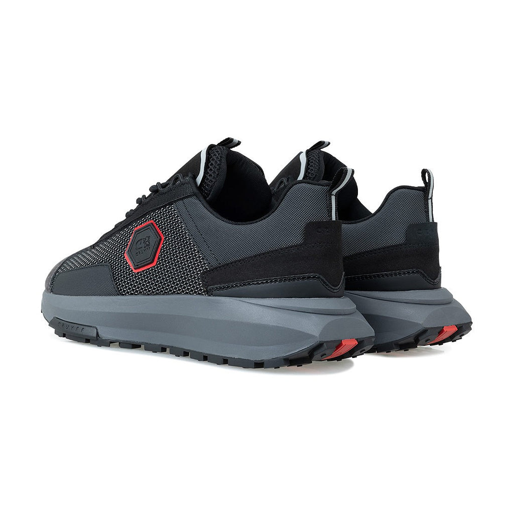 CRUYFF Zapatillas Hombre Modelo Subutai CC241180-953 Blak/Red/Grey/Grey.