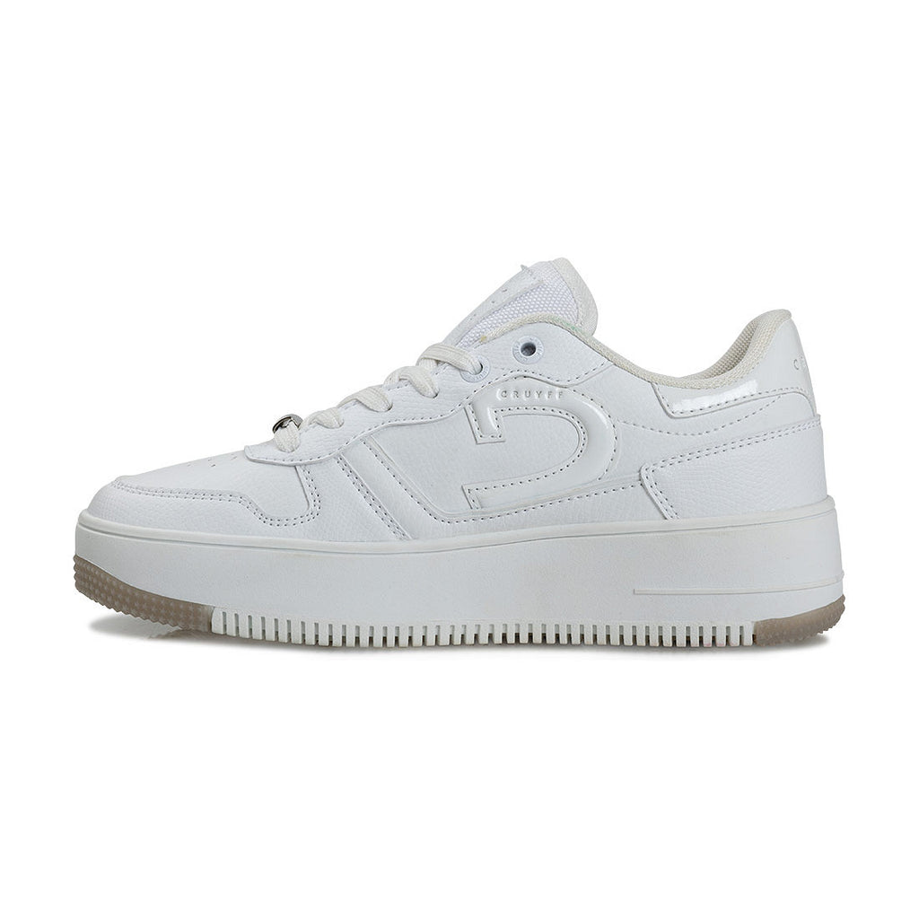 Cruyff Zapatillas Deportivas Mujer Modelo Campo Low Lux CC243900-100 White.
