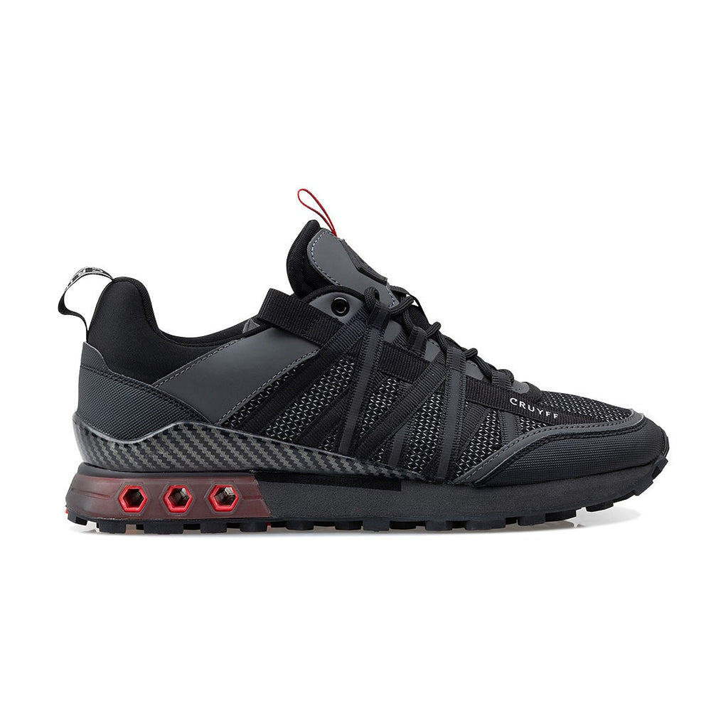 CRUYFF Zapatillas Hombre Modelo Fearia Hex-Tech CC241085-953 Black/Red.
