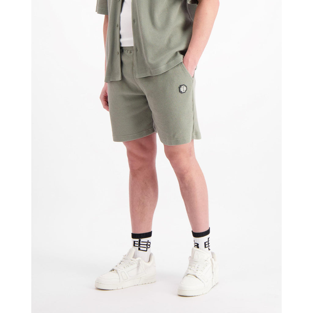 BLACK BANANAS Pantalon Corto Modelo Monogram:1.125.3.33. Gree.