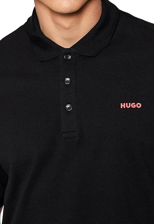 HUGO BOSS POLO  HOMBRE  50466182-002 .Negro