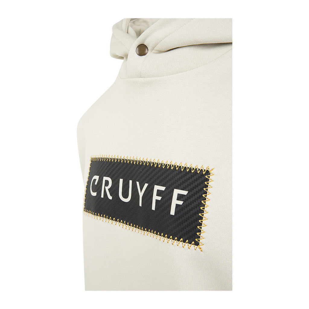 Cruyff  Sudadera Hombre Modelo Fuzeknit Lasercut  CA243770-161 White/Gold.