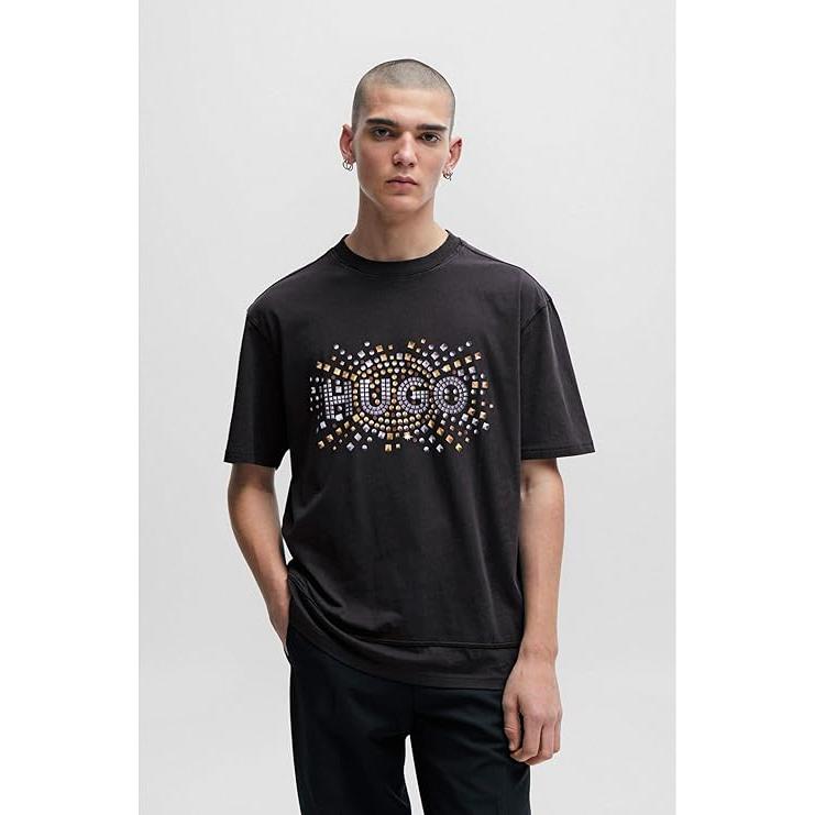 HUGO BOSS  Camiseta Hombre, Color Negro,  50504534-001.