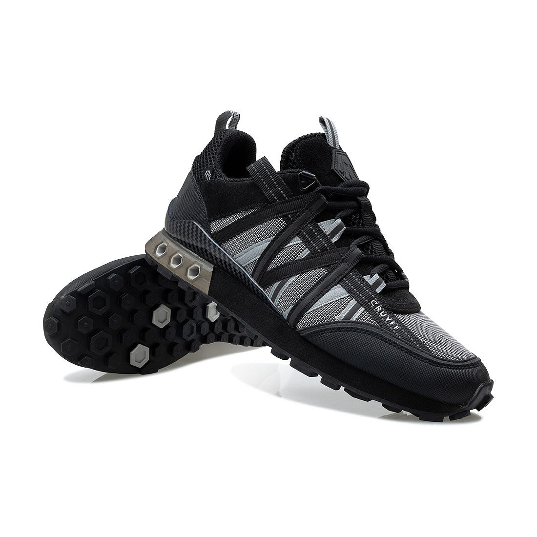 Cruyff Zapatillas Hombre  Modelo Fearia Hex-Tech // Montserrat,CMF25020-998 Black.