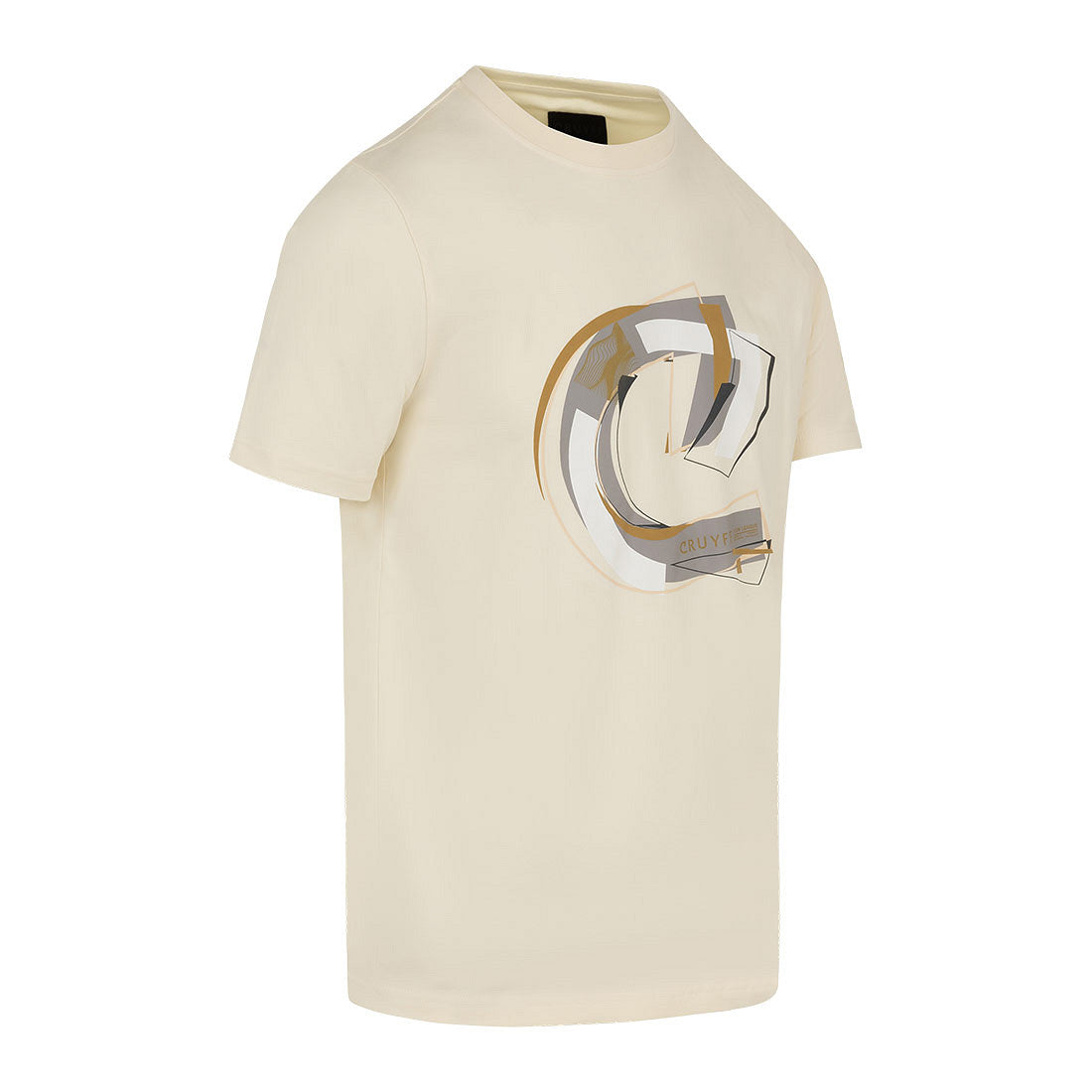 Cruyff Camiseta Hombre Modelo CA251054-162 Cream/Gold.