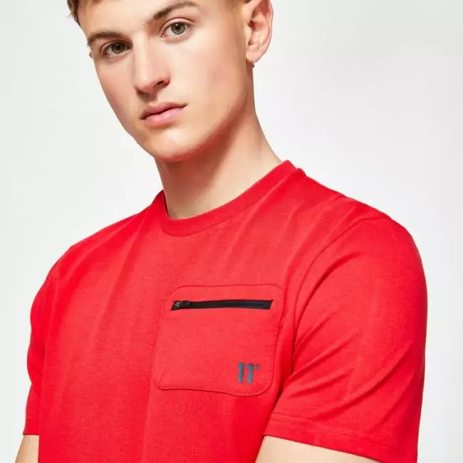 Eleven Degrees  11 Degrees Camiseta Hombre 11D1088-456 Red.