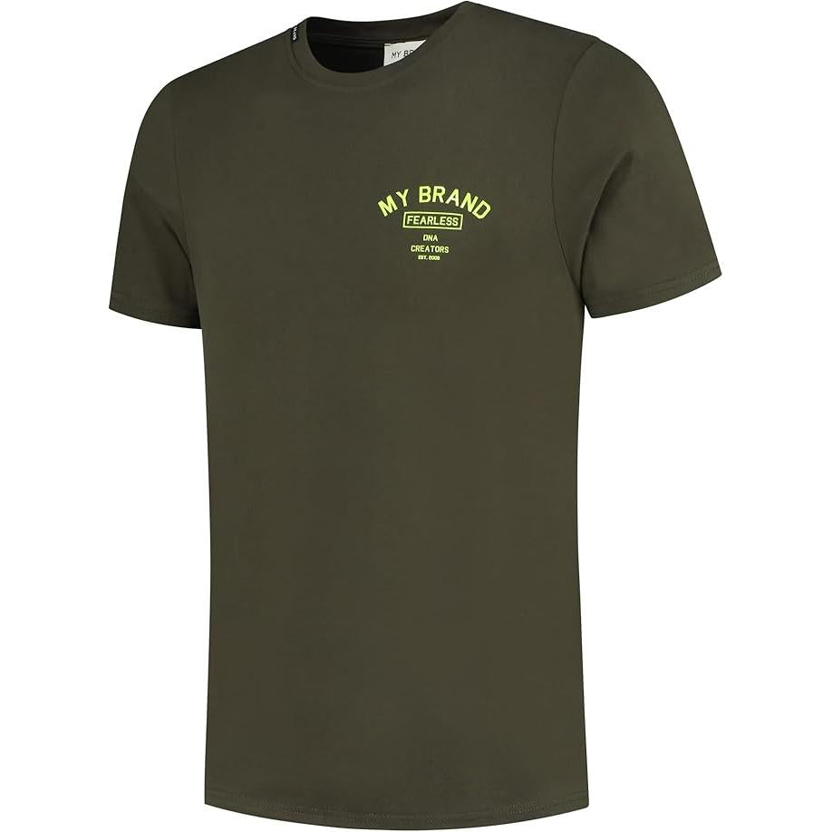 MY BRAND Camiseta Hombre MB DNA Doodle 1-X22-001-C-0022 Verde.