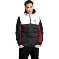 ELEVEN DEGREES Chaleco PANELED BLOCK PUFFER 11D1272-047- Negro / Blanco