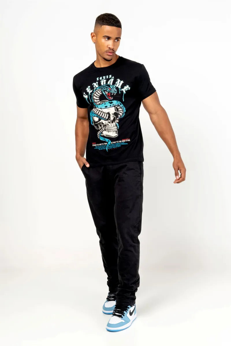 LOUIS VENDOME CAMISETA HOMBRE LV-65 Black.