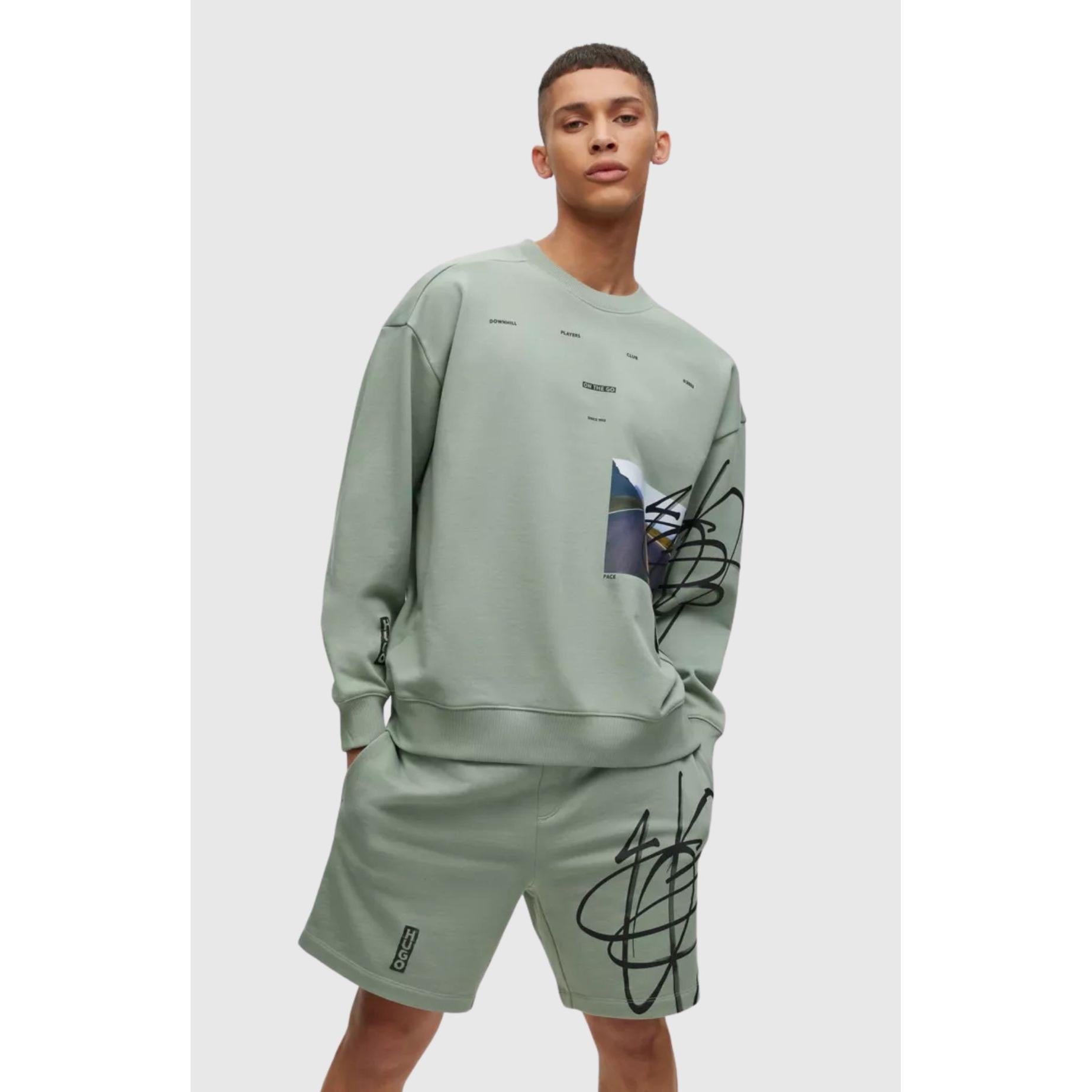 HUGO BOSS Sudadera para Hombre 50493703-330 Open.