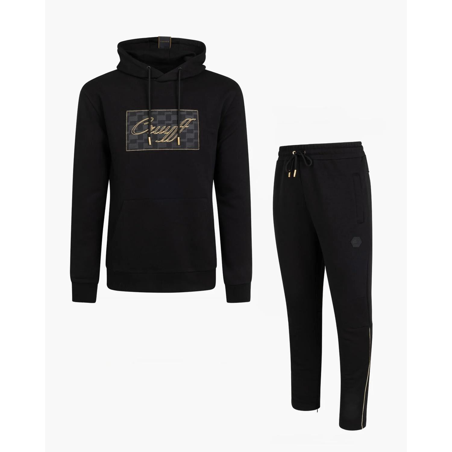 Cruyff Chandal Hombre Modelo Thetor CA233075-960 Black/Gold..