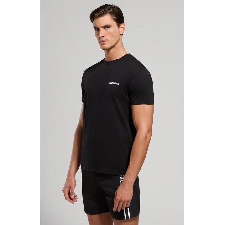 BIKKEMBERGS CAMISETA  HOMBRE COLOR NEGRO BKK3MTS04.