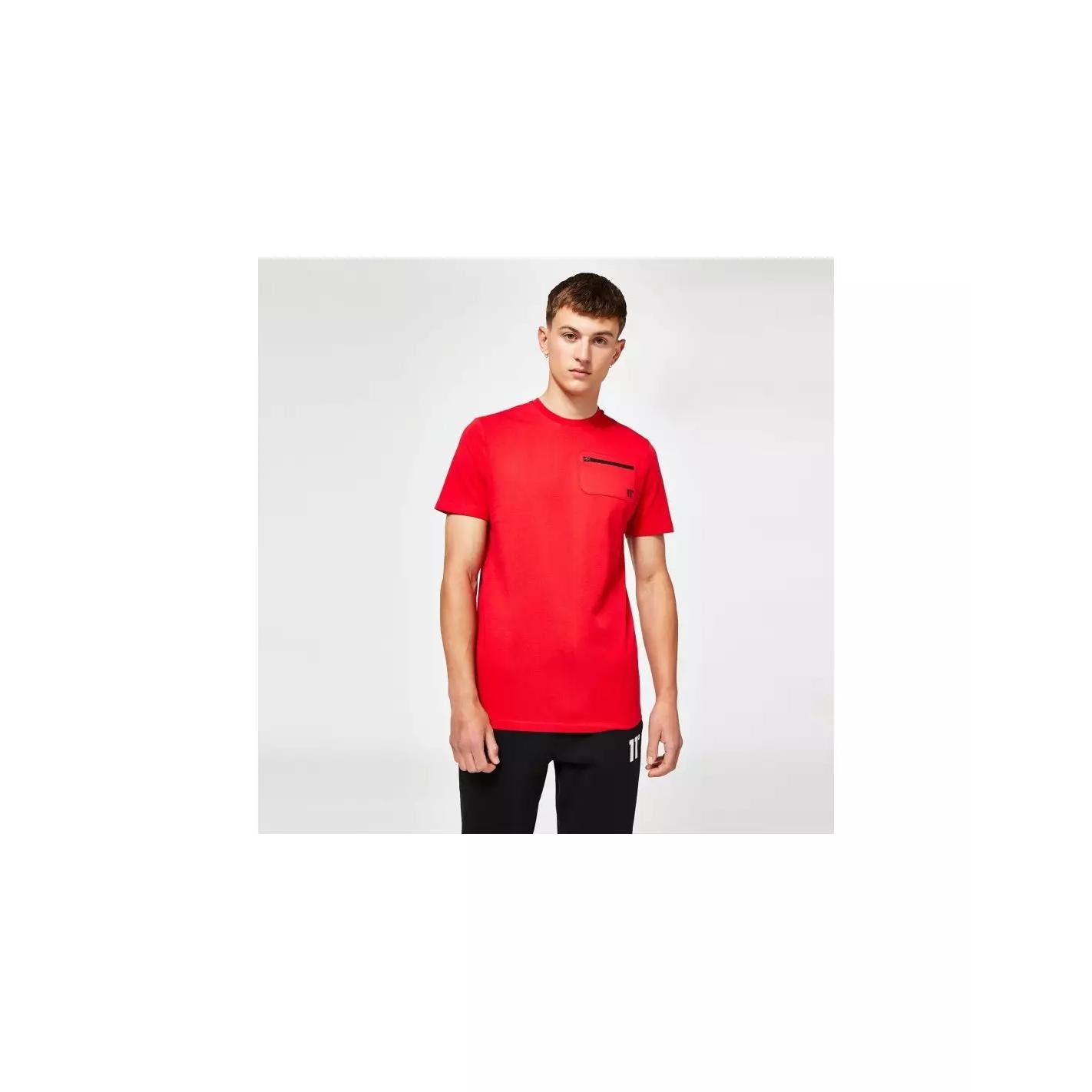 Eleven Degrees  11 Degrees Camiseta Hombre 11D1088-456 Red.