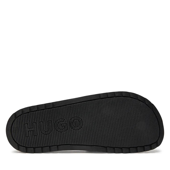HUGO BOSS  Chanclas Hombre  Color Negro/Verde 50498352-008.