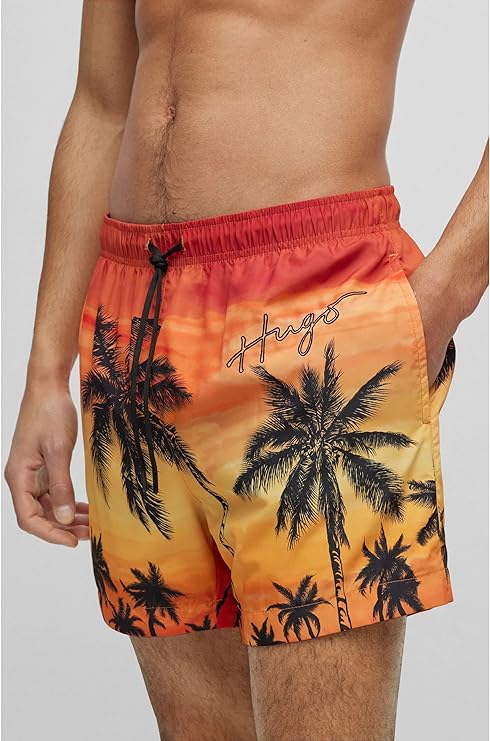 HUGO Rin Pantalones Cortos de natación para Hombre 50491528-803.