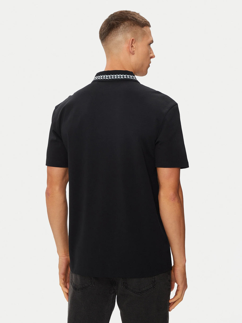 HUGO BOSS POLO  HOMBRE  50510036-001 .Negro