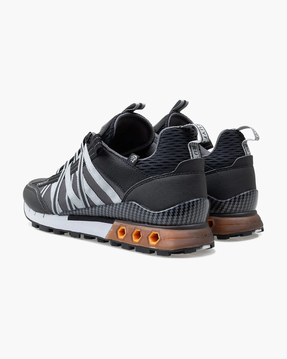 Cruyff Zapatillas Deportivas Hombre Modelo Fearia // Montserrat CMF243101-962 Black/Grey/Orenge.