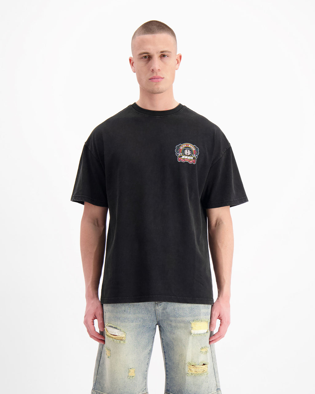 BLACK BANANAS Camiseta Hombre Modelo:1.125.3.27 Black.