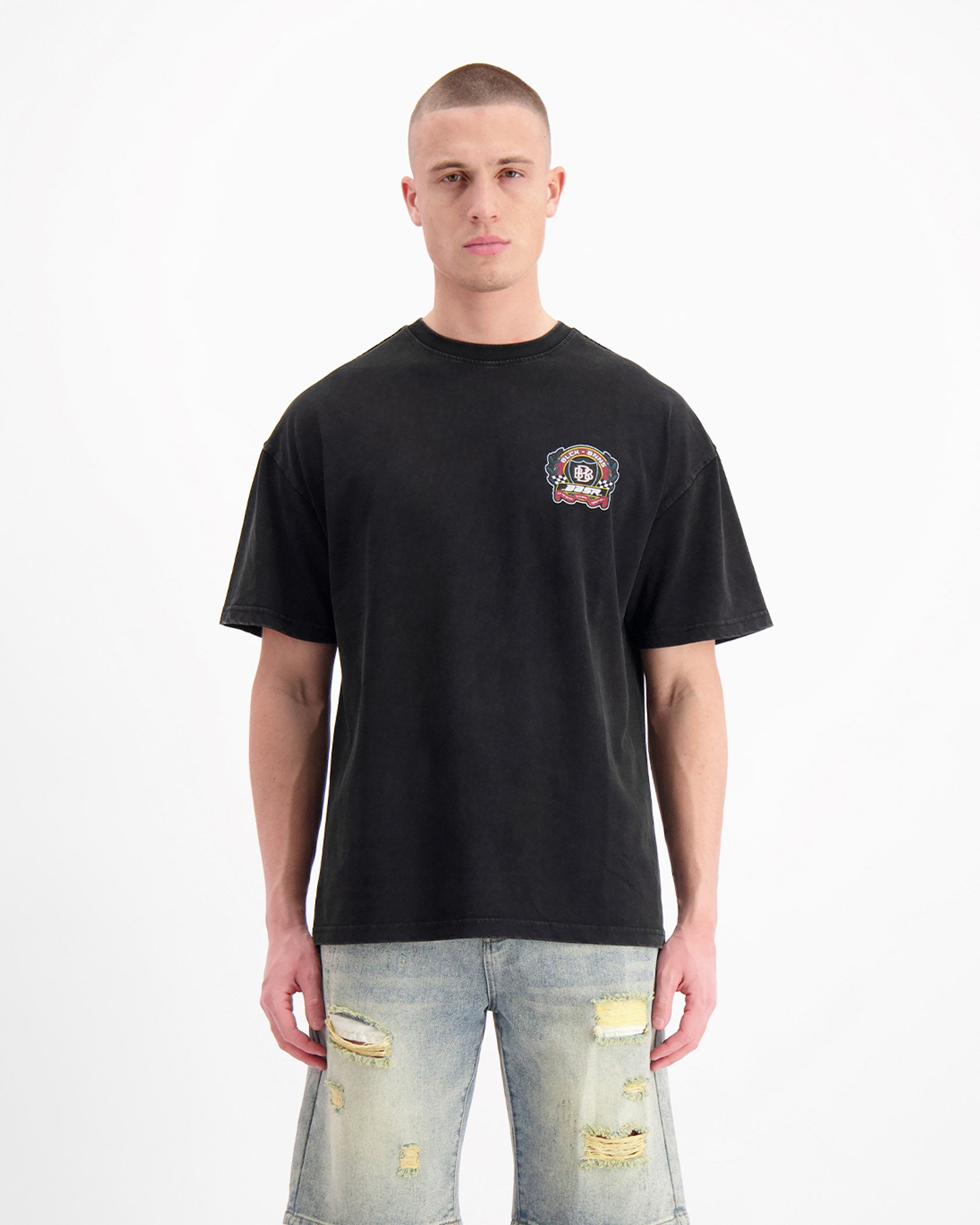 BLACK BANANAS Camiseta Hombre Modelo:1.125.3.27 Black.