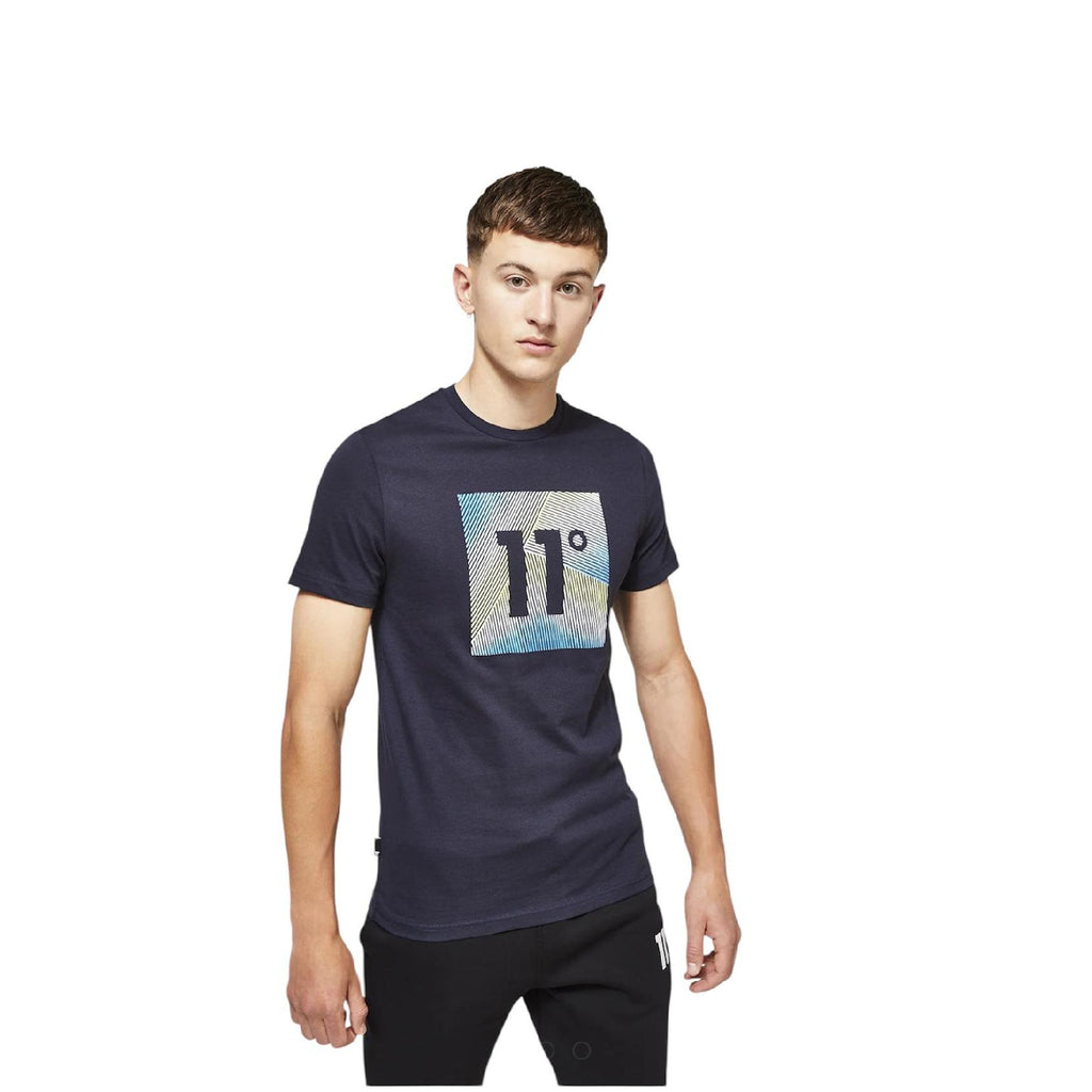 Eleven Degrees 11º .Camiseta Hombre 11D1121-006 Navy.
