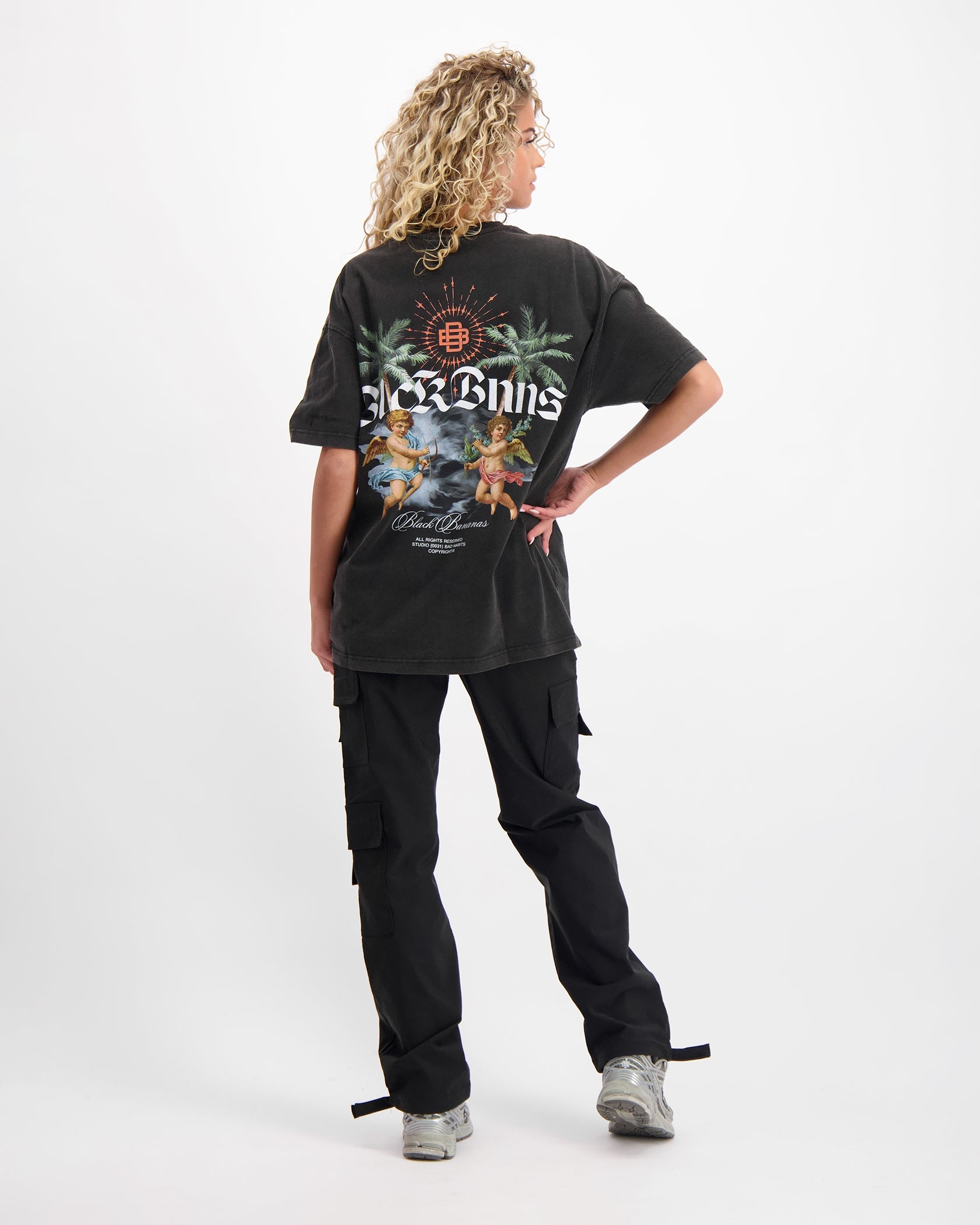 BLACK BANANAS Camiseta Unisex Modelo:1.125.3.31 Black.