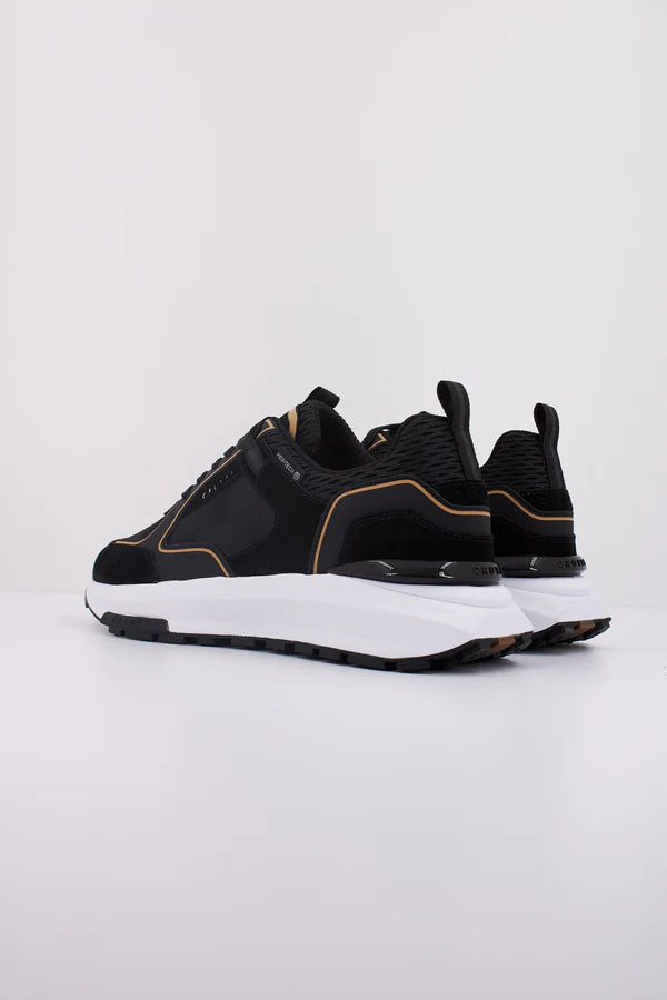 Cruyff Zapatillas Hombre  Modelo Rayado CC251125-960 Black/Gold.
