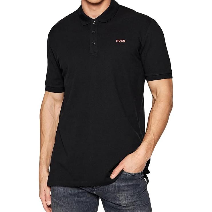 HUGO BOSS POLO  HOMBRE  50466182-002 .Negro