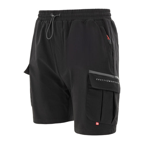 Cruyff  Short Hombre  Modelo Core Tech Cargo Short CSA241816-998 Black..