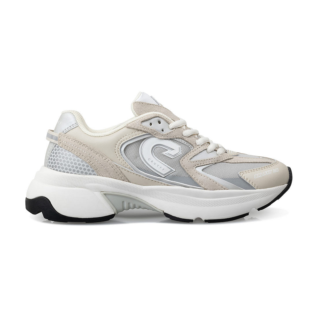 Cruyff Zapatillas Deportivas Mujer Modelo Galaxy CC243960-101 Cream/Silver.