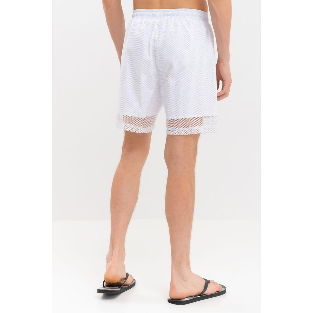 HUGO Conjunto de malla para hombre, 50515479-100 Whiite.