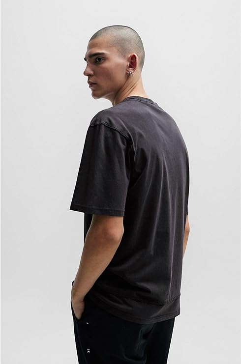 HUGO BOSS  Camiseta Hombre, Color Negro,  50504534-001.