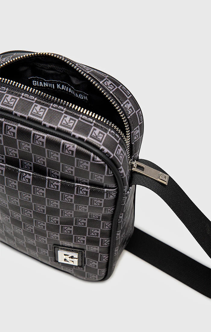 Bolso Hombre Gianni Cavanagh Color Negro.