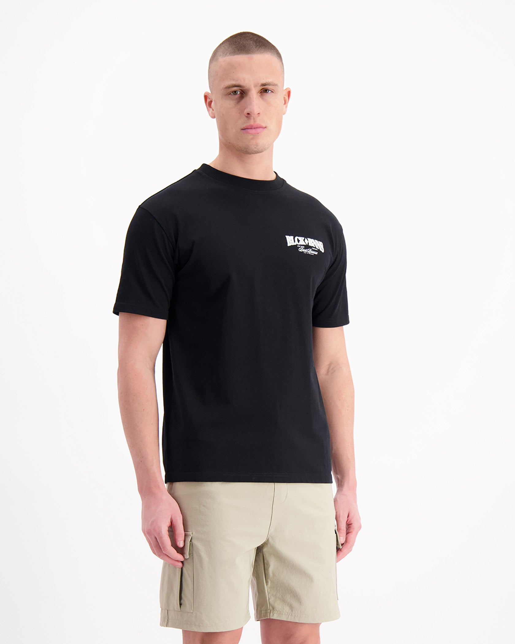 BLACK BANANAS Camiseta Hombre Modelo Lost:1.125.3.23. Black.