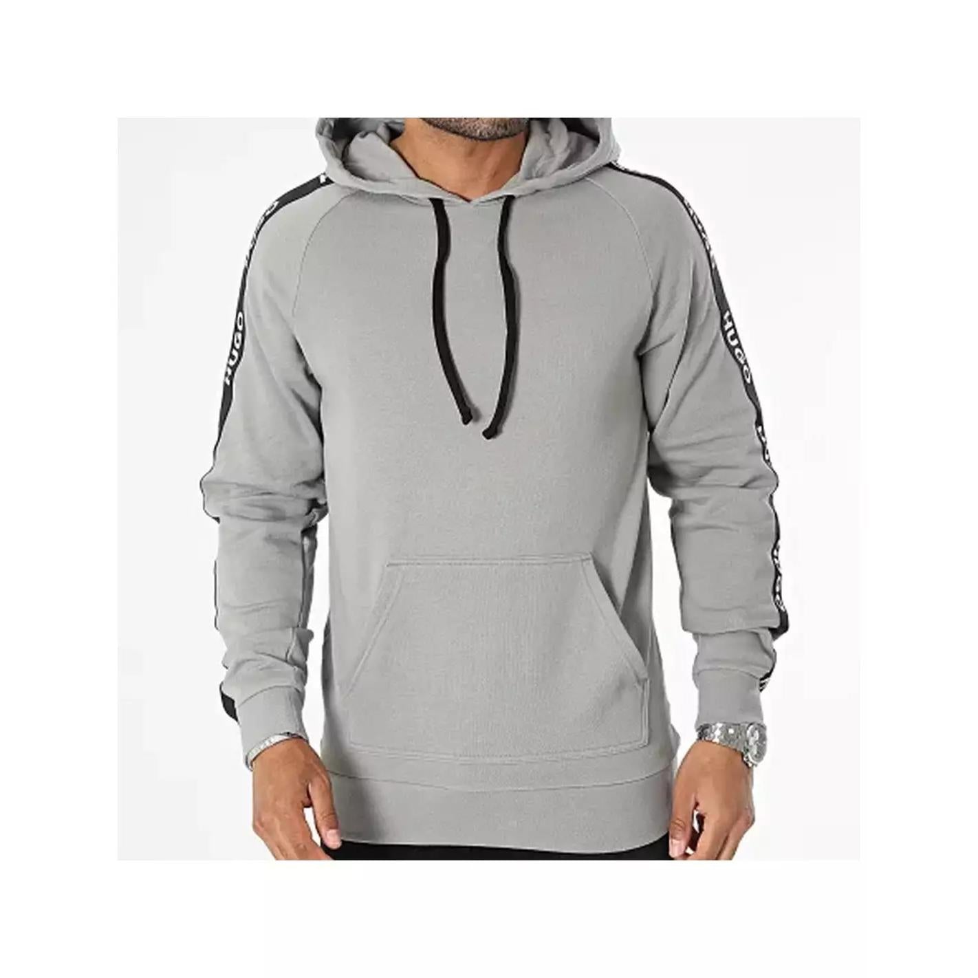 HUGO BOSS  Sudadera, Color Gris, para Hombre 50497003-035.
