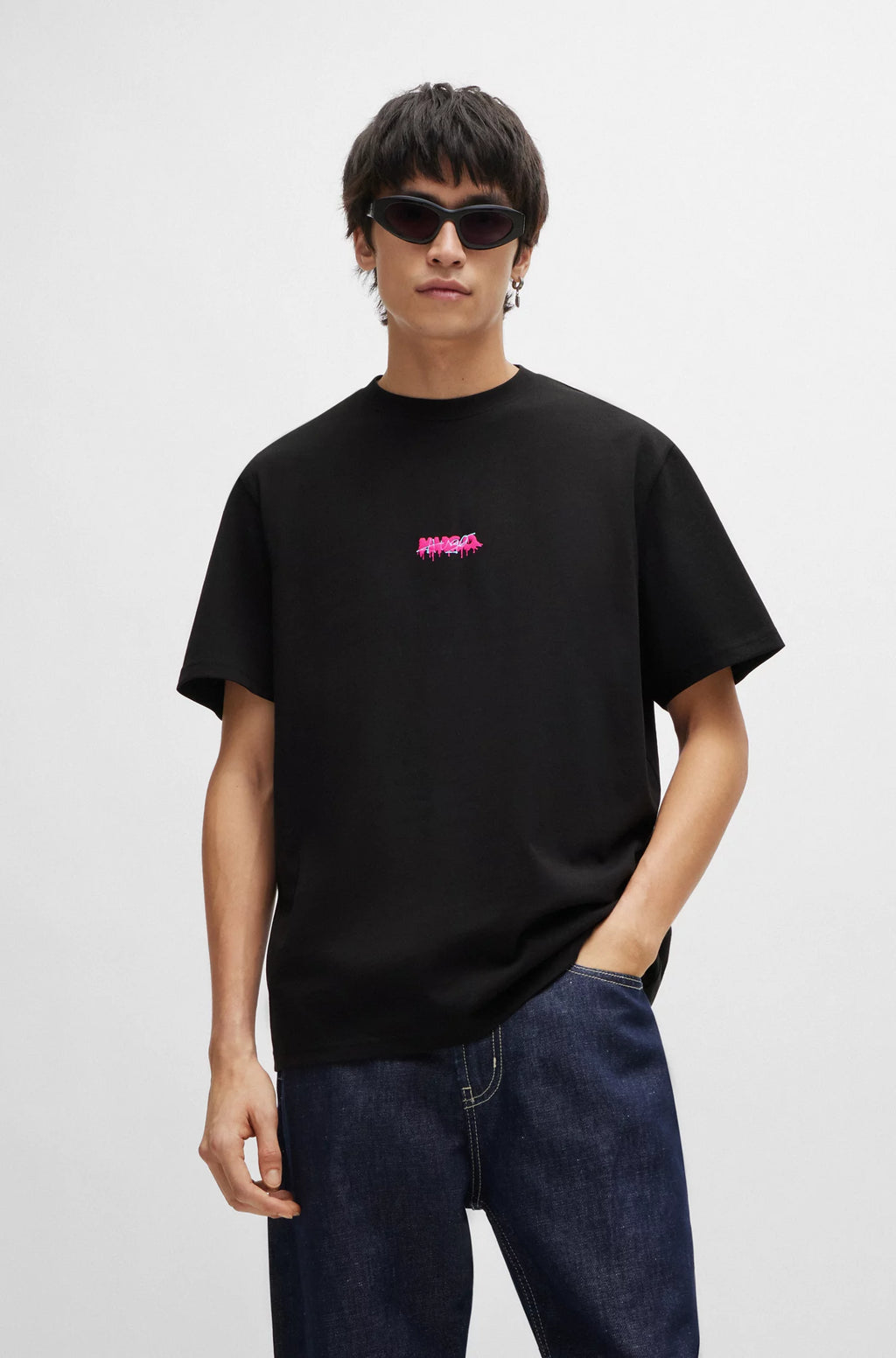HUGO BOSS  Camiseta Manga Corta Hombre  Color Negro 50509966-001