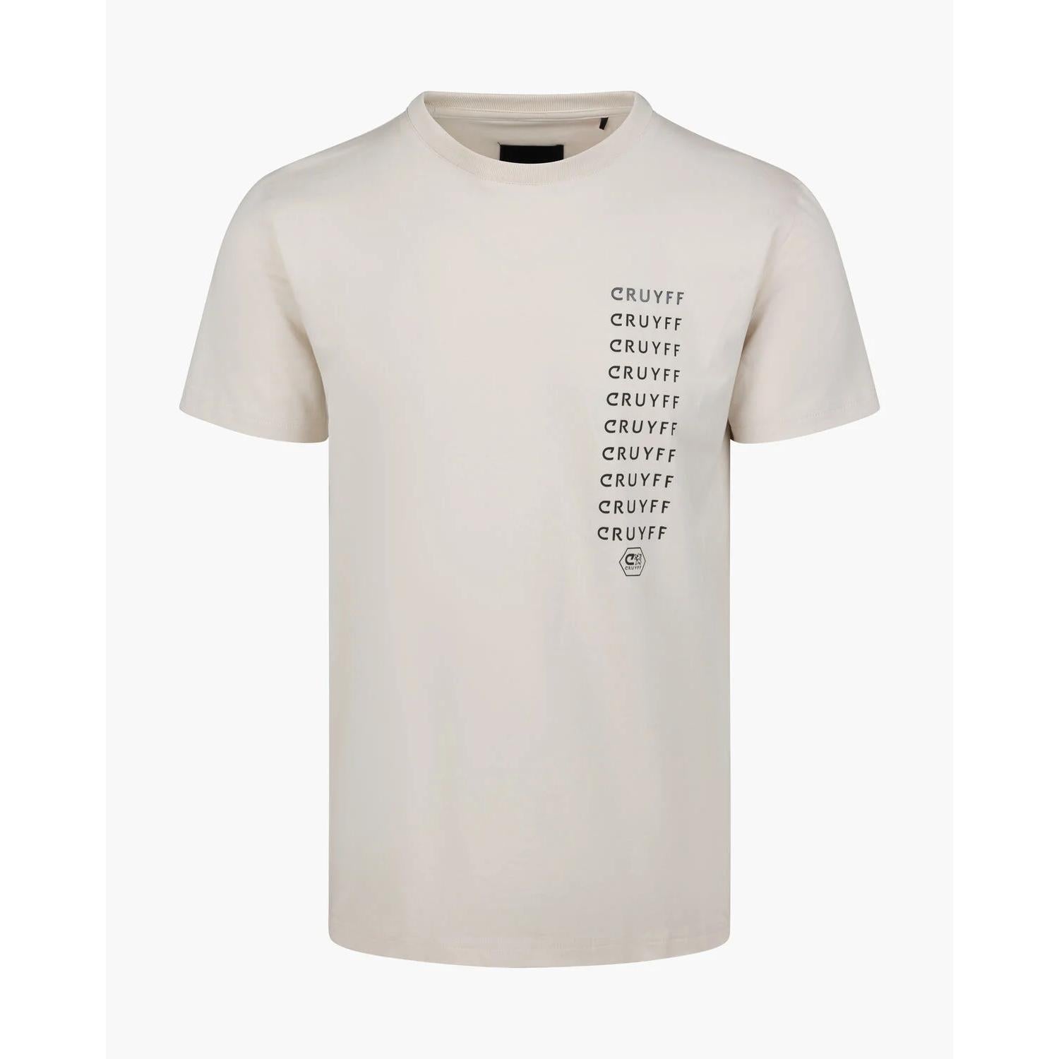 Cruyff Camiseta Hombre Modelo Creditos  CA251013-101 Cream.