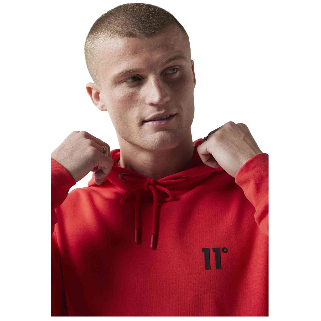 ELEVEN DEGREES SUDADERA HOMBRE. 11D3879-577 Red.