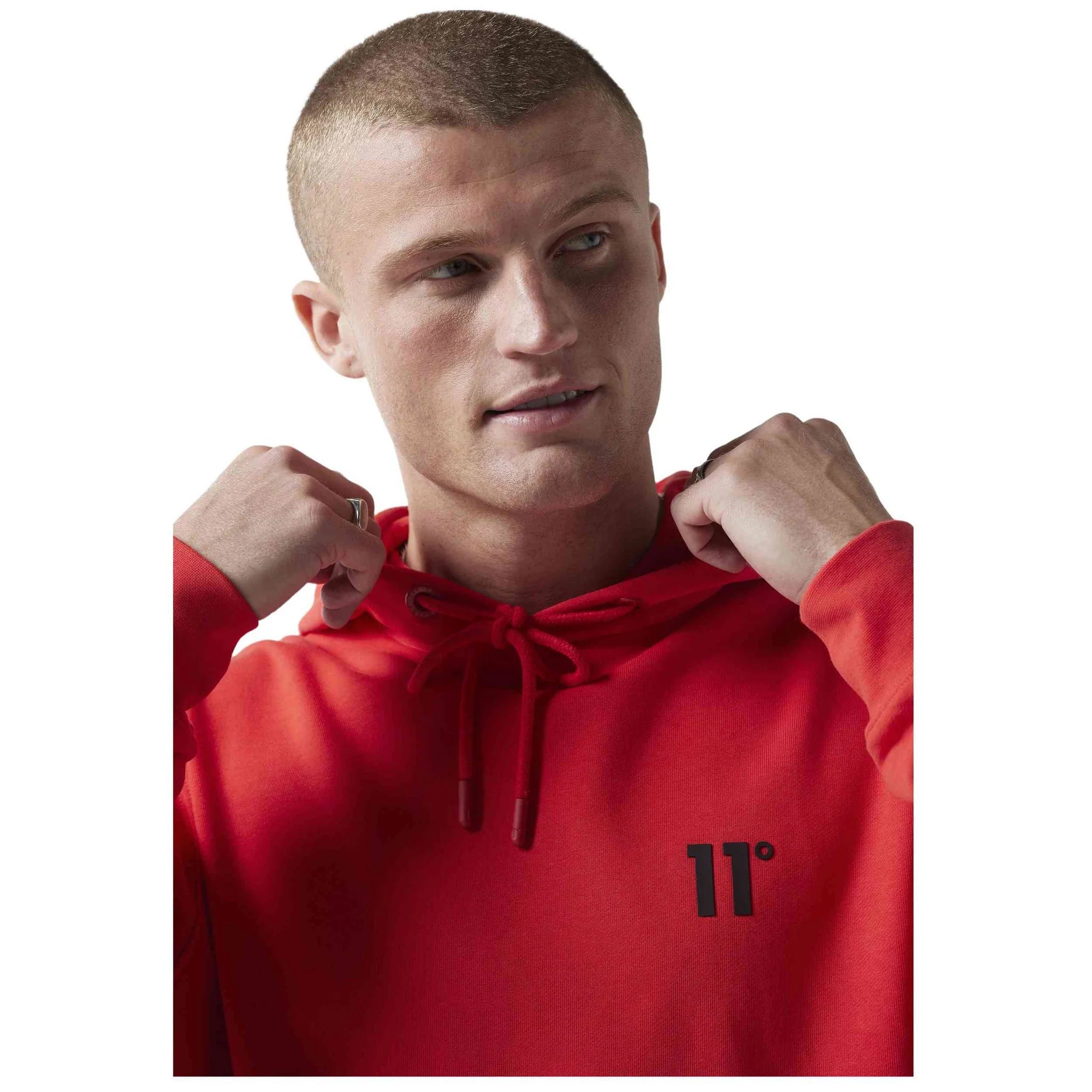 ELEVEN DEGREES SUDADERA HOMBRE. 11D3879-577 Red.