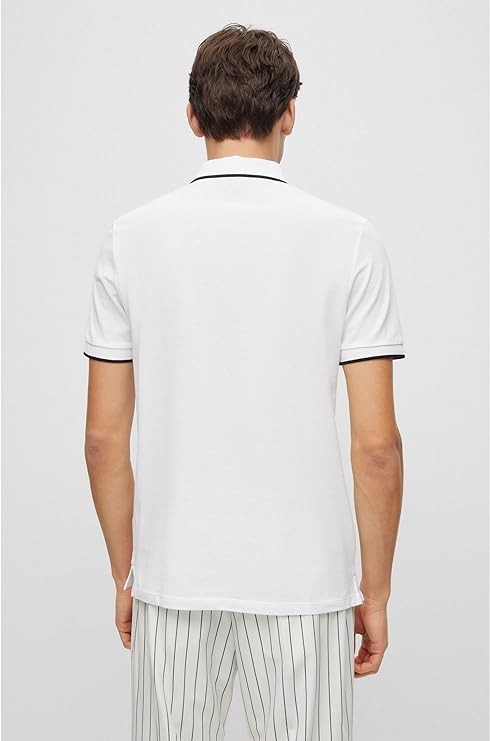 HUGO BOSS POLO  HOMBRE  50490775-127 Blanco.