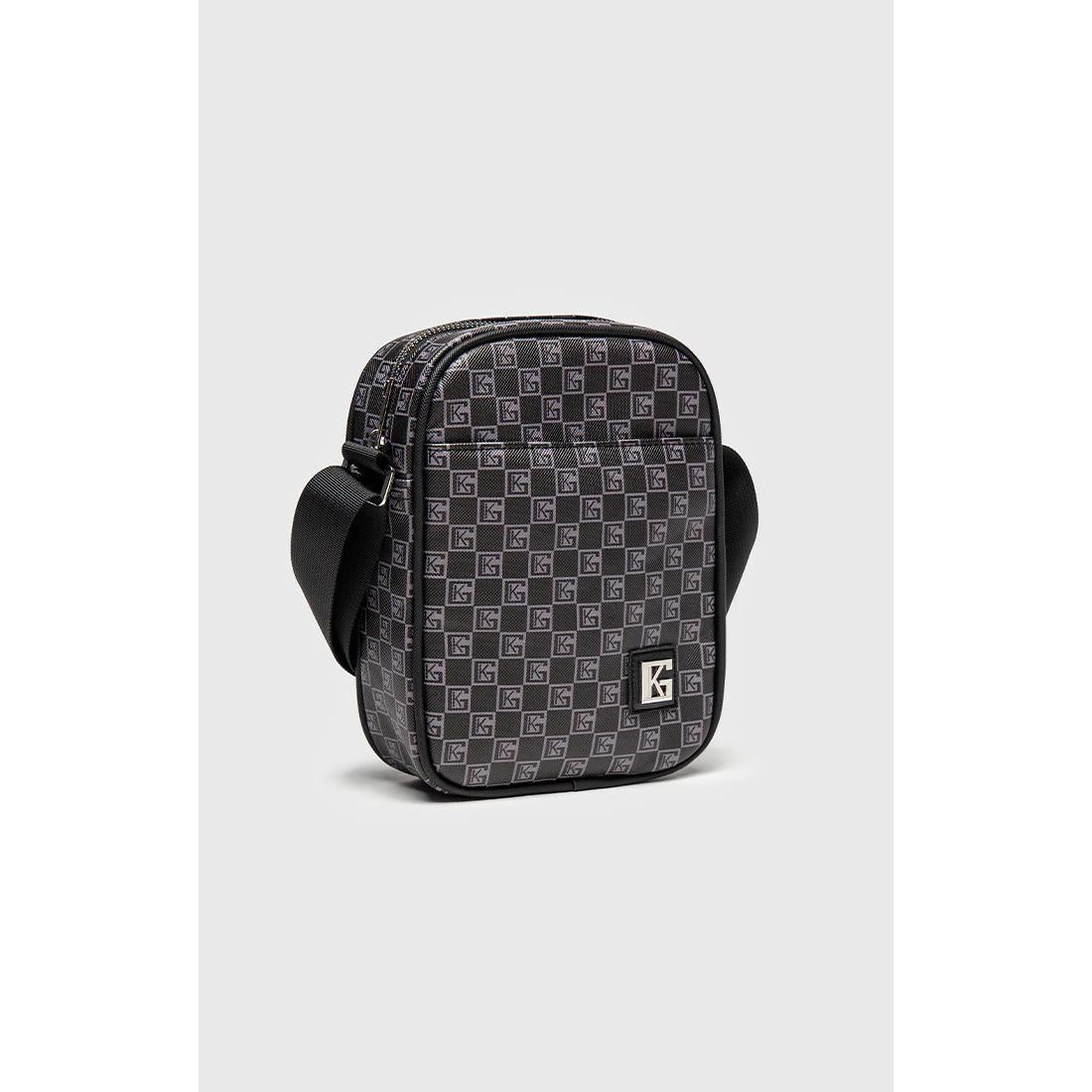 Bolso Hombre Gianni Cavanagh Color Negro.