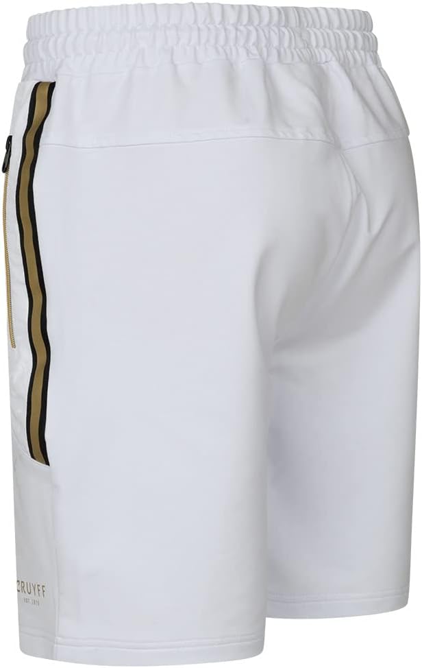 Pantalón corto Cruyff, modelo Jake CA231024-160 White/Gold.