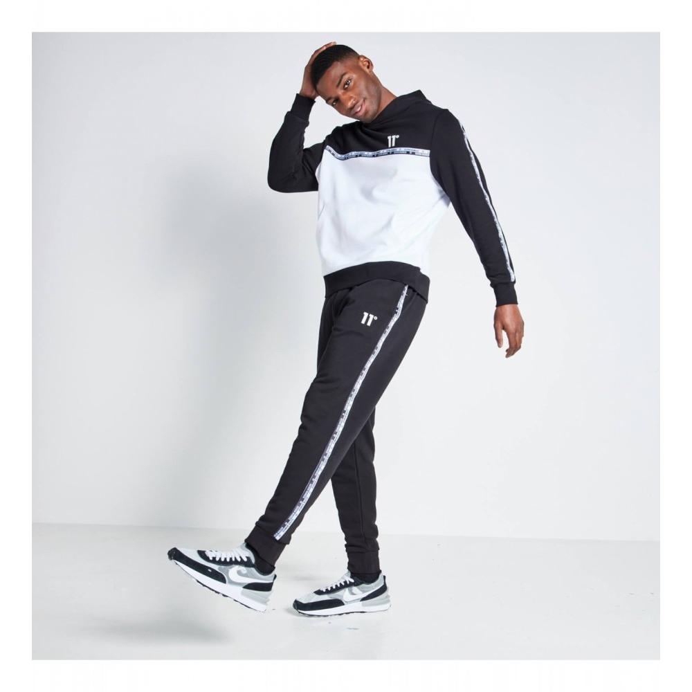ELEVEN DEGREES Chandal Deportivo Hombre 11D3314-001 Negro/Blanco